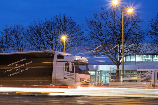logistics transport trucks